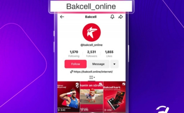 "TikTok"da "Bakcell" adından DƏLƏDUZLUQ... FOTO